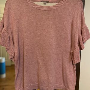 Lilla P flutter sleeve sweater S